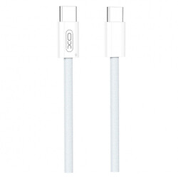 USB кабель XO NB-Q260A, Type-C, 1.0 м., Білий