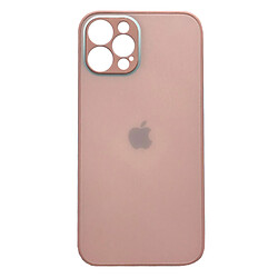 Чохол (накладка) Apple iPhone 12 Pro, Glass MATTE DESIGNO, Pink Sand, Рожевий