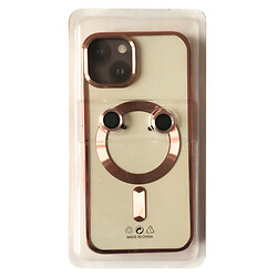 Чохол (накладка) Apple iPhone 14 Plus, PRO Shining Lenses, Rose Gold, Рожевий