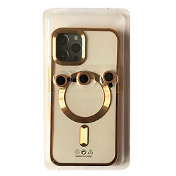 Чехол (накладка) Apple iPhone 14 Pro Max, PRO Shining Lenses, Золотой