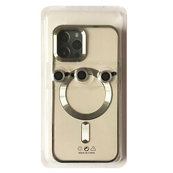 Чохол (накладка) Apple iPhone 14 Pro, PRO Shining Lenses, Срібний
