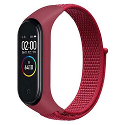 Ремінець універсальний Xiaomi Mi Band 5 / Mi Band 6, BeCover Nylon, Червоний