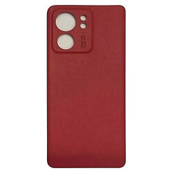 Задня кришка Motorola XT2303 Moto Edge 40, High quality, Бордовий