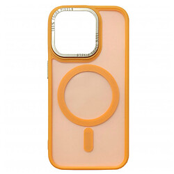 Чехол (накладка) Apple iPhone 14, Space Color Matte, MagSafe, Желтый
