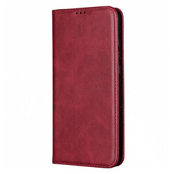 Чохол книжка) Samsung A155 Galaxy A15, Leather Case Fold, Dark Red, Червоний