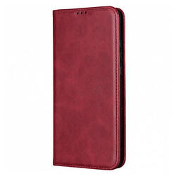 Чехол (книжка) Samsung A155 Galaxy A15, Leather Case Fold, Dark Red, Красный