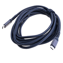 USB кабель LJ, Type-C, 3.0 м., Чорний