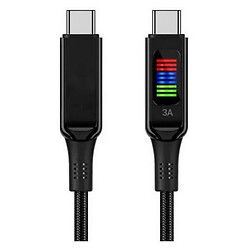 USB кабель Acefast C7-03, Type-C, 1.2 м., Черный