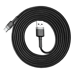 USB кабель Baseus Cafule CATKLF-IG1, Type-C, 1.0 м., Чорний