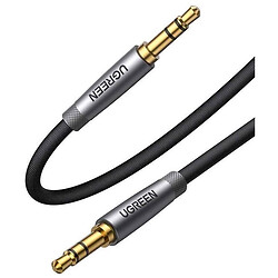 AUX кабель Ugreen AV150, 3,5 мм., 2.0 м., Сірий
