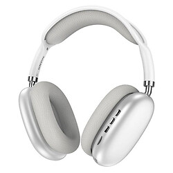 Bluetooth-гарнітура Borofone BO22 Elegant, Стерео, Срібний