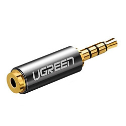 Адаптер Ugreen UGR-20502, 2.5 мм., 3,5 мм., Чорний