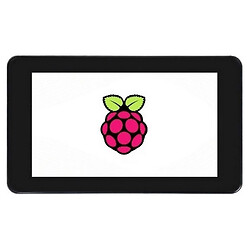7.0" TFT DSI дисплей 800х480 Wavshare в Корпусі для Raspberry Pi c ємнісним сенсором