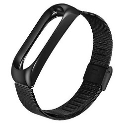 Ремінець Xiaomi Mi Band 3 / Mi Band 4, BeCover Metal, Чорний