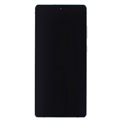 Дисплей (екран) Samsung N980 Galaxy Note 20 / N981 Galaxy Note 20, З сенсорним склом, З рамкою, OLED, Чорний