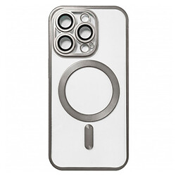 Чохол (накладка) Apple iPhone 12 Pro, Metallic Full Camera Matte, Titan, MagSafe, Сірий