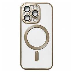 Чохол (накладка) Apple iPhone 12 Pro Max, Metallic Full Camera Matte, MagSafe, Золотий
