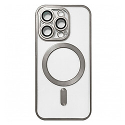 Чохол (накладка) Apple iPhone 12 Pro Max, Metallic Full Camera Matte, Titan, MagSafe, Сірий