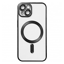 Чохол (накладка) Apple iPhone 13, Metallic Full Camera Matte, MagSafe, Чорний
