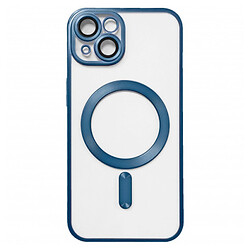 Чохол (накладка) Apple iPhone 13, Metallic Full Camera Matte, MagSafe, Синій