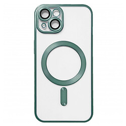 Чехол (накладка) Apple iPhone 13, Metallic Full Camera Matte, MagSafe, Зеленый