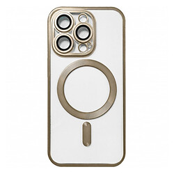 Чехол (накладка) Apple iPhone 13 Pro, Metallic Full Camera Matte, MagSafe, Золотой