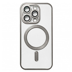 Чохол (накладка) Apple iPhone 13 Pro, Metallic Full Camera Matte, Titan, MagSafe, Сірий