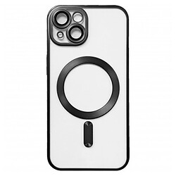 Чехол (накладка) Apple iPhone 14, Metallic Full Camera Matte, MagSafe, Черный
