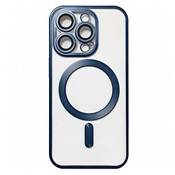 Чехол (накладка) Apple iPhone 14 Pro, Metallic Full Camera Matte, MagSafe, Dark Blue, Синий
