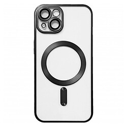 Чехол (накладка) Apple iPhone 15, Metallic Full Camera Matte, MagSafe, Черный