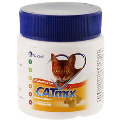 Добавка витаминная CATMIX Мультивит 60 штук