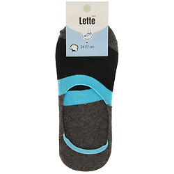 Шкарпетки-сліди чоловічі Lette різнокольорові р. 24-27 в асортименті