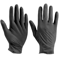 Набор перчаток Optimal хозяйственные нитриловые черные р. XL 10 шт/уп