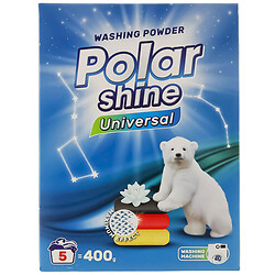 Порошок для прання автомат безфосфатний Polar Shine Універсальний 400 г
