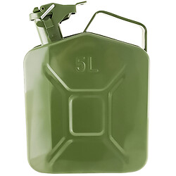 Каністра для пального металева СТАЛЬ зелена 5 л