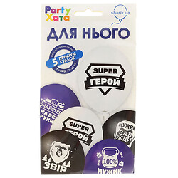 Набір кульок повітряних Party Хата Для Нього 5 шт/уп