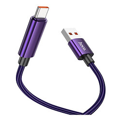 USB кабель Hoco U125, Type-C, 1.2 м., Фіолетовий