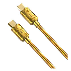 USB кабель XO NB-Q217B, Type-C, 1.0 м., Золотий
