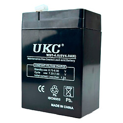 Аккумулятор UKC WST-4.0 6V 4A
