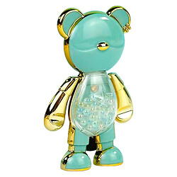Попсокет (PopSocket) Volumetric Bear with Pearl Balls Gloss Gold, Рисунок