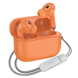 Bluetooth-гарнитура Hoco EQ9, Стерео, Оранжевый