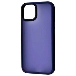 Чохол (накладка) Apple iPhone 14 Pro Max, Wave Matte Colorful Case, Dark Purple, Фіолетовий