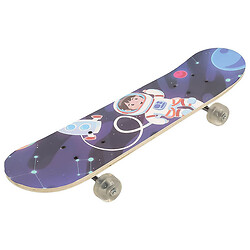 Скейтборд с ПВХ колесами GipGo с рисунком в ассортименте