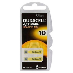 Батарейка Duracell Activair 10