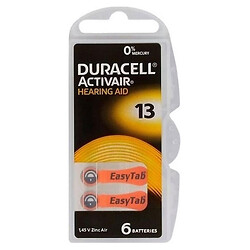 Батарейка Duracell Activair 13