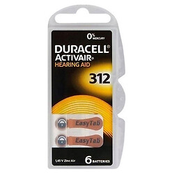 Батарейка Duracell Activair 312