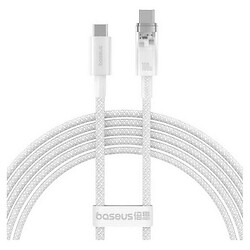 USB кабель Baseus P10319703221-00 Smart Temperature Control, Type-C, 1.0 м., Білий