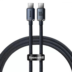 USB кабель Baseus P10355702111-00 Pudding, Type-C, 1.2 м., Чорний