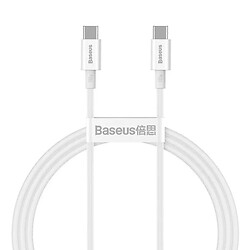 USB кабель Baseus P10355702221-00 Pudding, Type-C, 1.2 м., Білий