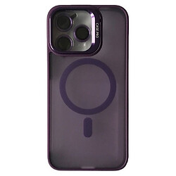 Чохол (накладка) Apple iPhone 12 Pro, Matte Fortable Camera Lens, Deep Purple, MagSafe, Фіолетовий